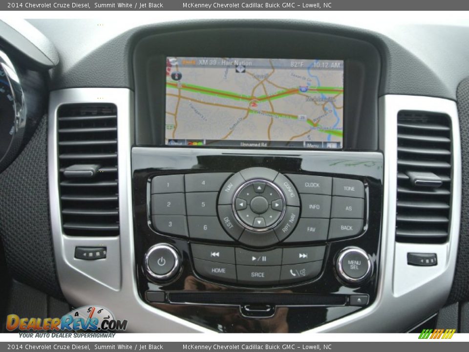 2014 Chevrolet Cruze Diesel Summit White / Jet Black Photo #13