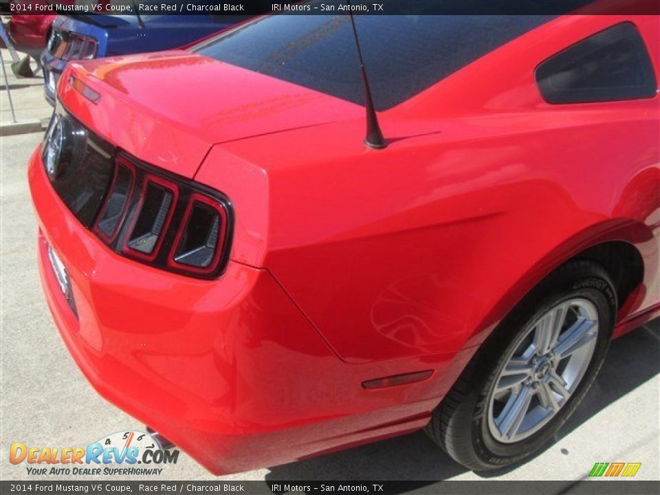 2014 Ford Mustang V6 Coupe Race Red / Charcoal Black Photo #8