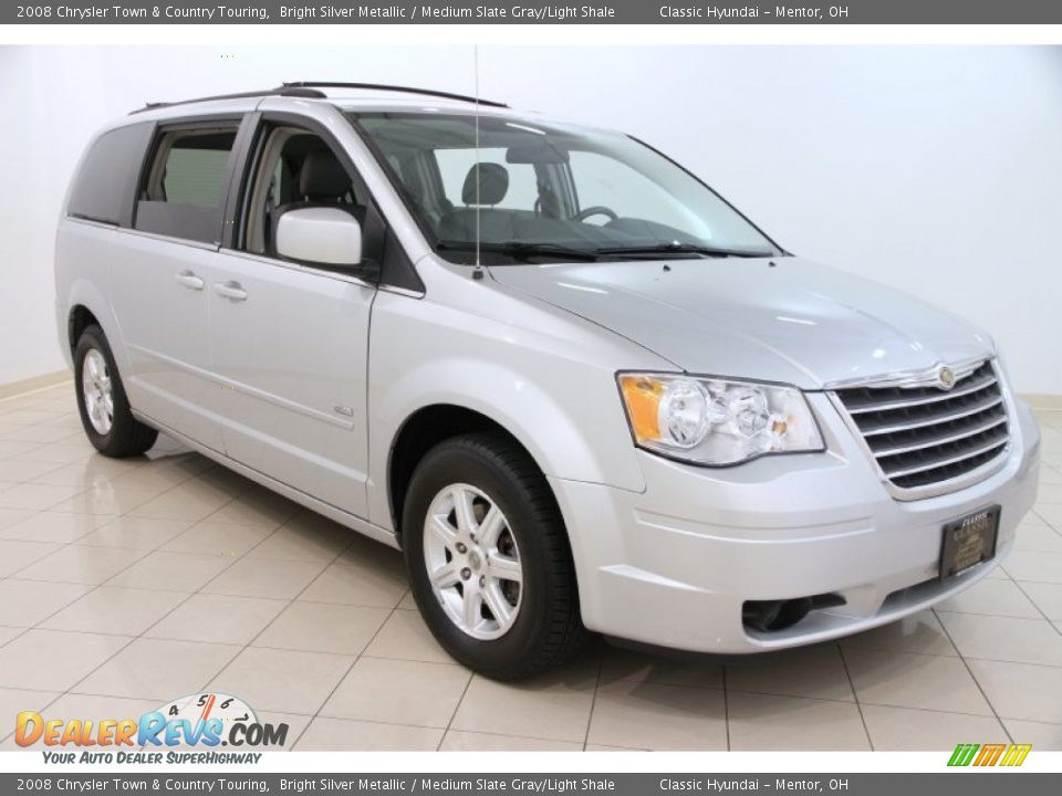 2008 Chrysler Town & Country Touring Bright Silver Metallic / Medium Slate Gray/Light Shale Photo #1