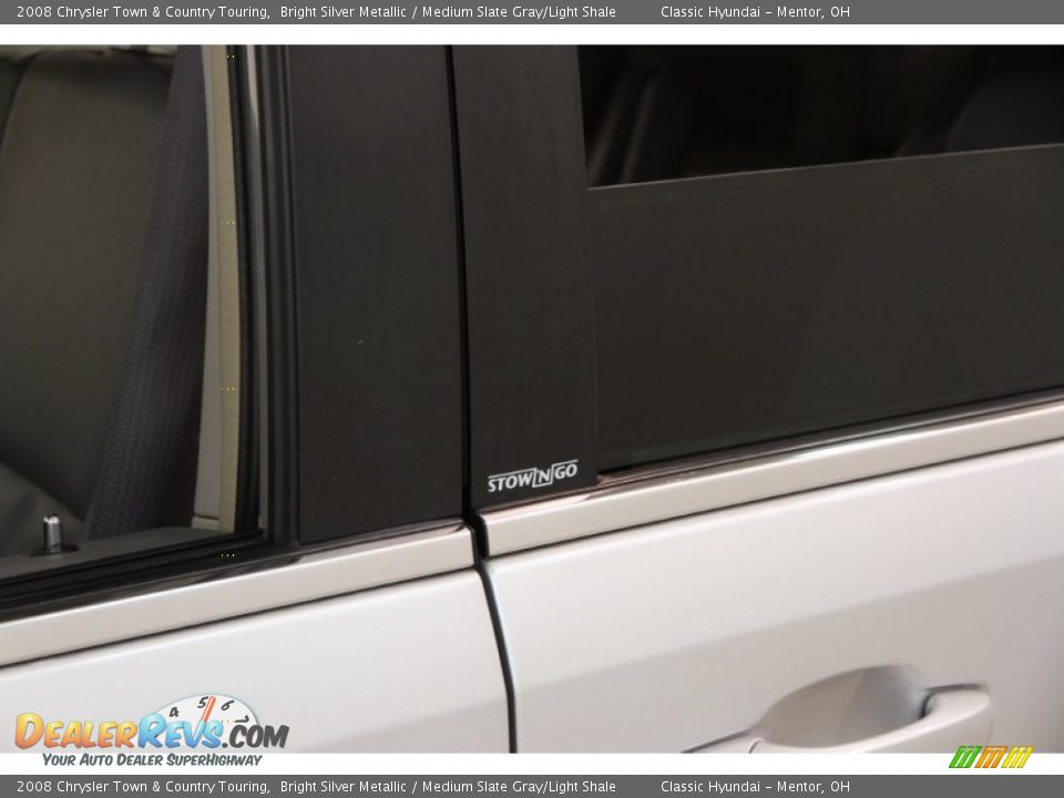 2008 Chrysler Town & Country Touring Bright Silver Metallic / Medium Slate Gray/Light Shale Photo #4