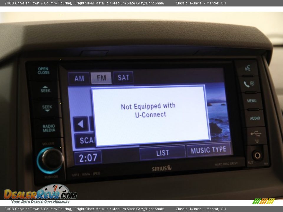 2008 Chrysler Town & Country Touring Bright Silver Metallic / Medium Slate Gray/Light Shale Photo #13