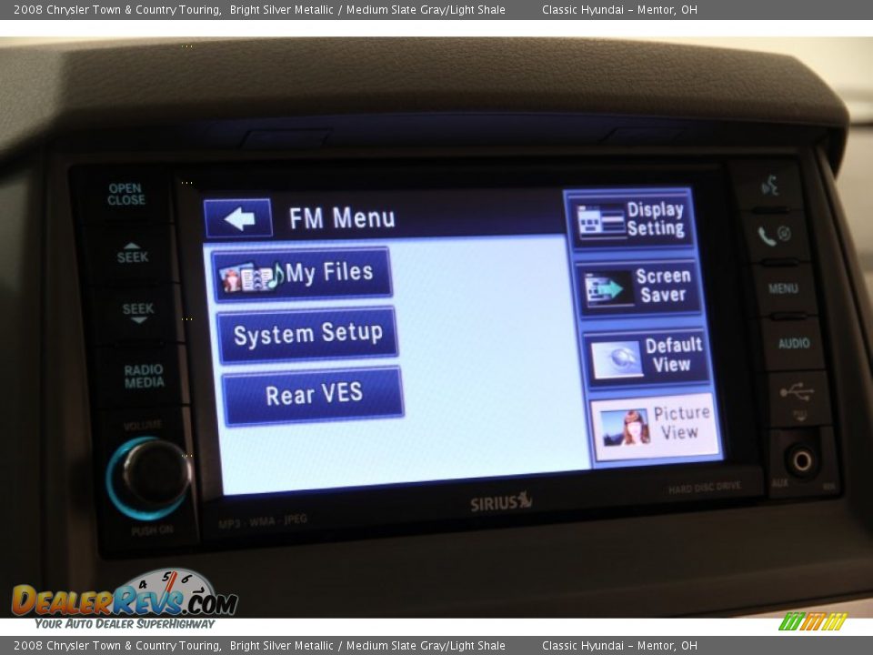 2008 Chrysler Town & Country Touring Bright Silver Metallic / Medium Slate Gray/Light Shale Photo #14