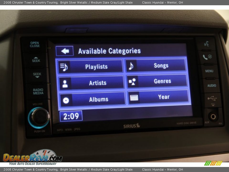 2008 Chrysler Town & Country Touring Bright Silver Metallic / Medium Slate Gray/Light Shale Photo #18