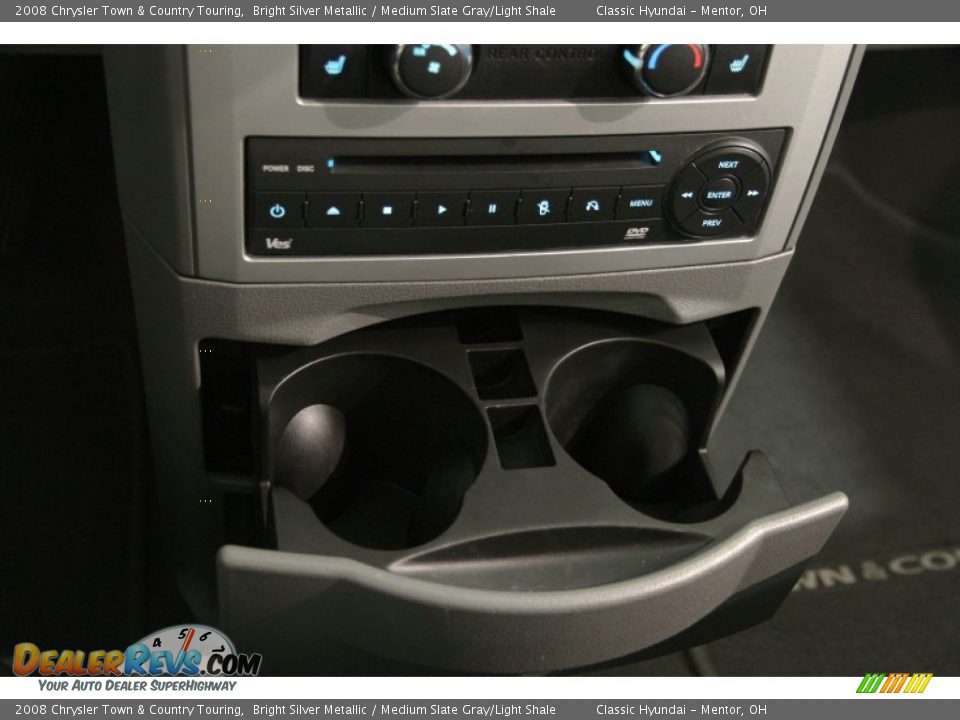 2008 Chrysler Town & Country Touring Bright Silver Metallic / Medium Slate Gray/Light Shale Photo #21