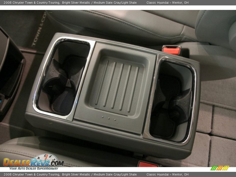 2008 Chrysler Town & Country Touring Bright Silver Metallic / Medium Slate Gray/Light Shale Photo #23