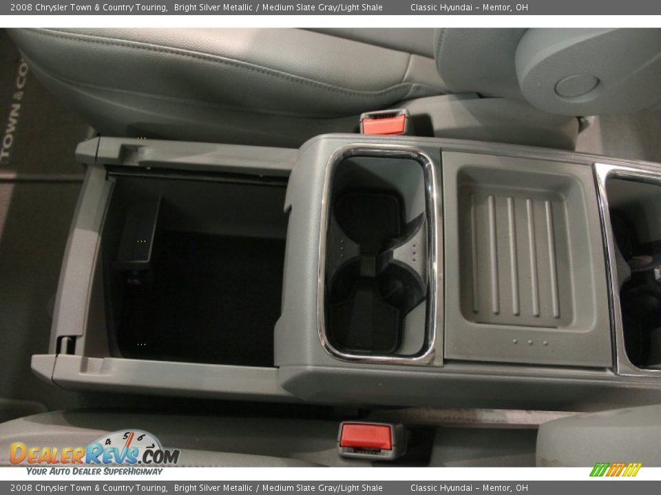 2008 Chrysler Town & Country Touring Bright Silver Metallic / Medium Slate Gray/Light Shale Photo #24