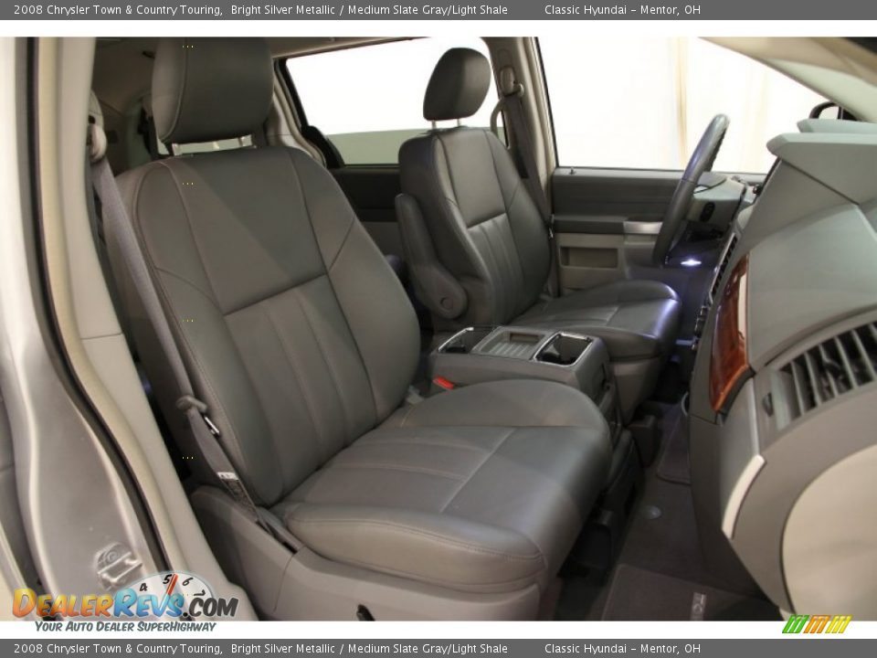 2008 Chrysler Town & Country Touring Bright Silver Metallic / Medium Slate Gray/Light Shale Photo #26