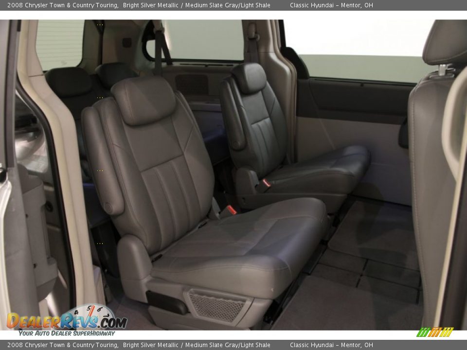 2008 Chrysler Town & Country Touring Bright Silver Metallic / Medium Slate Gray/Light Shale Photo #28