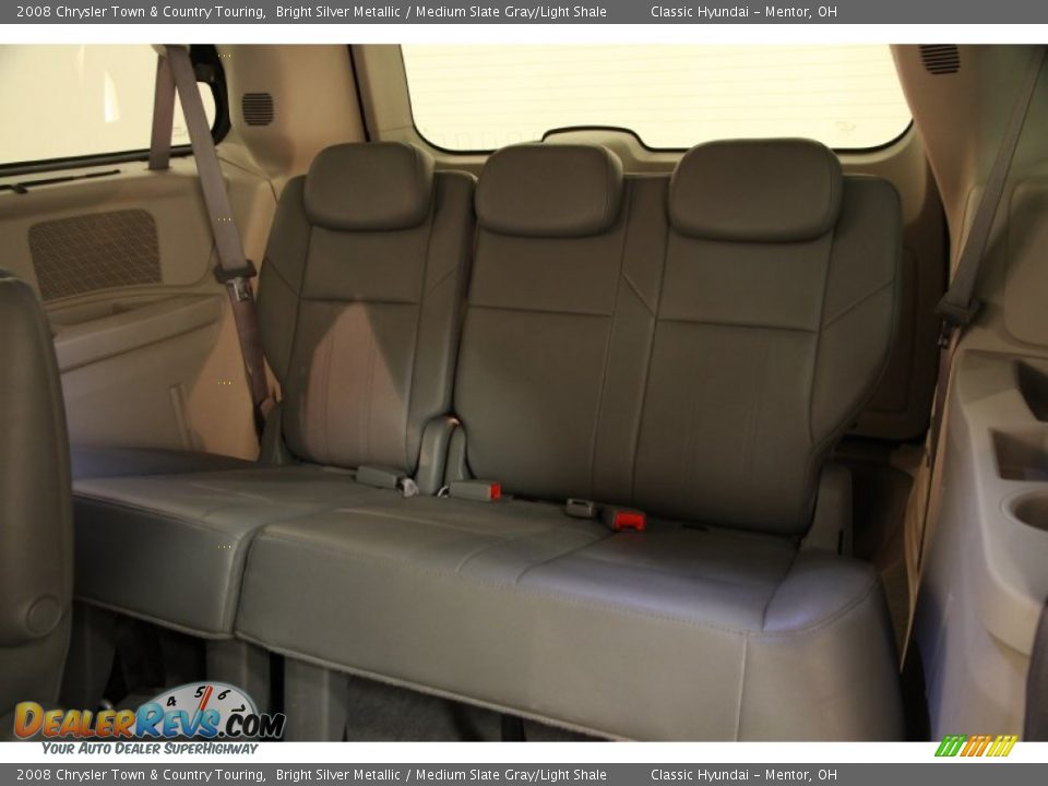 2008 Chrysler Town & Country Touring Bright Silver Metallic / Medium Slate Gray/Light Shale Photo #30