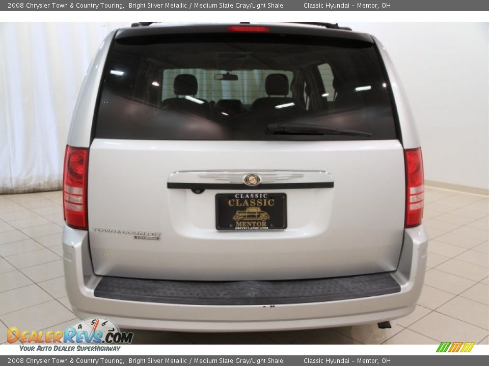 2008 Chrysler Town & Country Touring Bright Silver Metallic / Medium Slate Gray/Light Shale Photo #35