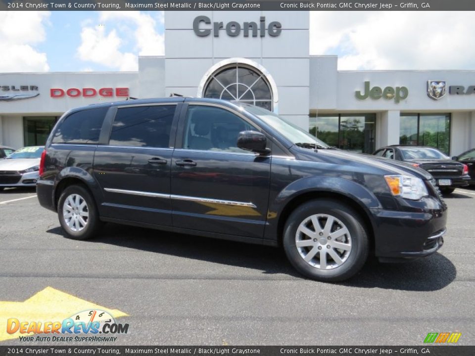 2014 Chrysler Town & Country Touring Maximum Steel Metallic / Black/Light Graystone Photo #1