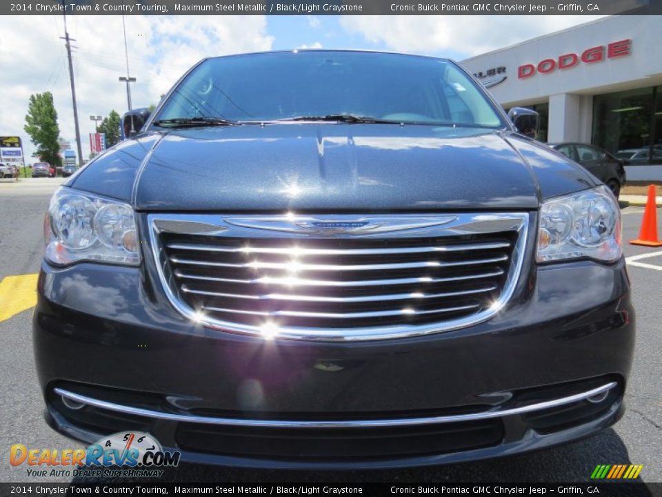 2014 Chrysler Town & Country Touring Maximum Steel Metallic / Black/Light Graystone Photo #2