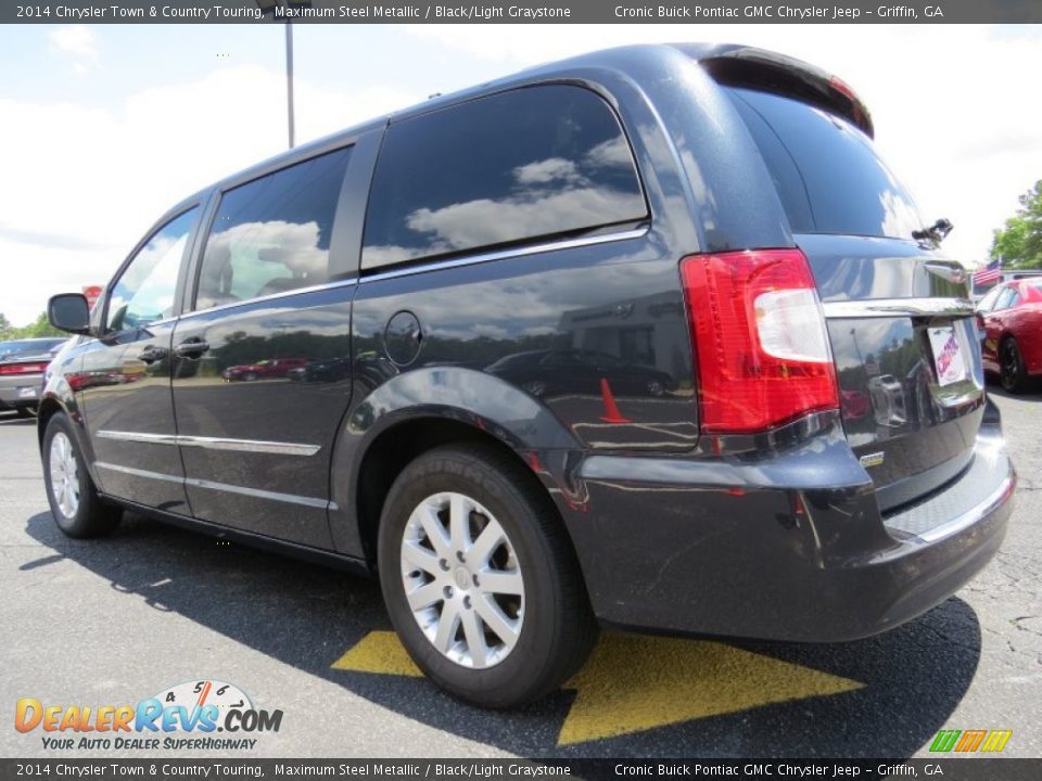 2014 Chrysler Town & Country Touring Maximum Steel Metallic / Black/Light Graystone Photo #5