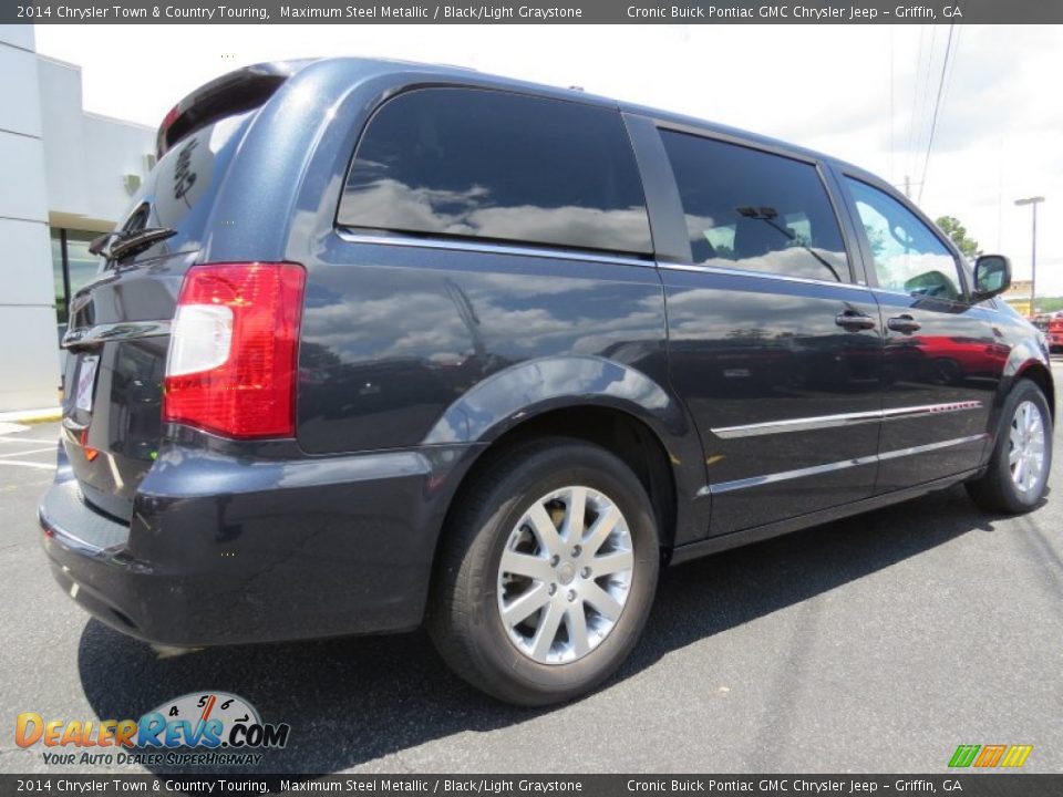 2014 Chrysler Town & Country Touring Maximum Steel Metallic / Black/Light Graystone Photo #7