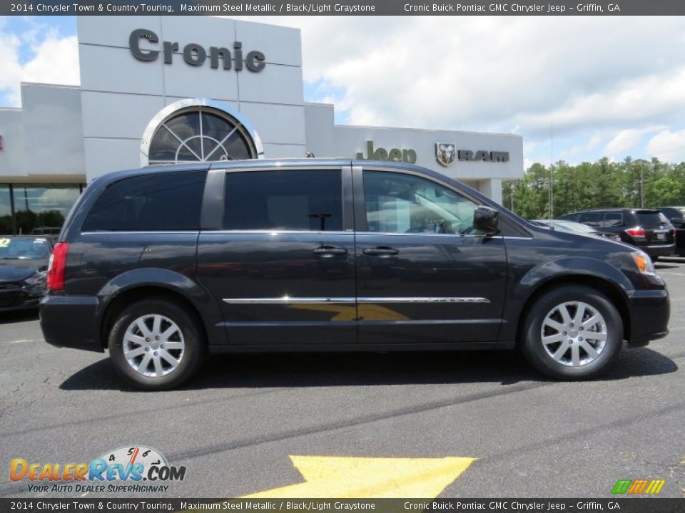 2014 Chrysler Town & Country Touring Maximum Steel Metallic / Black/Light Graystone Photo #8
