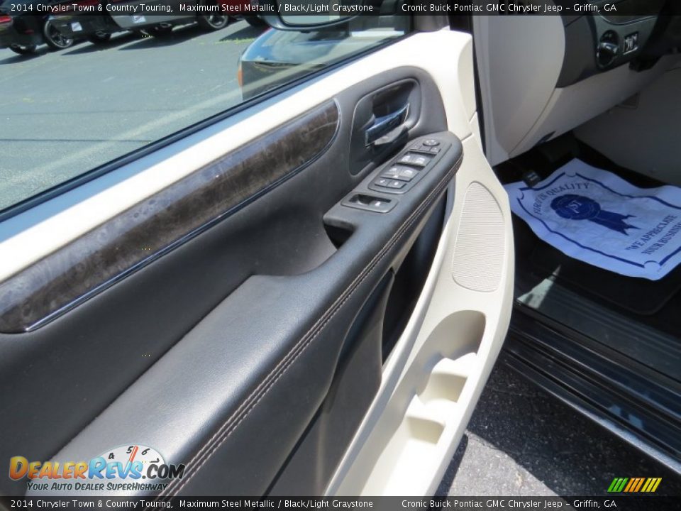 2014 Chrysler Town & Country Touring Maximum Steel Metallic / Black/Light Graystone Photo #11
