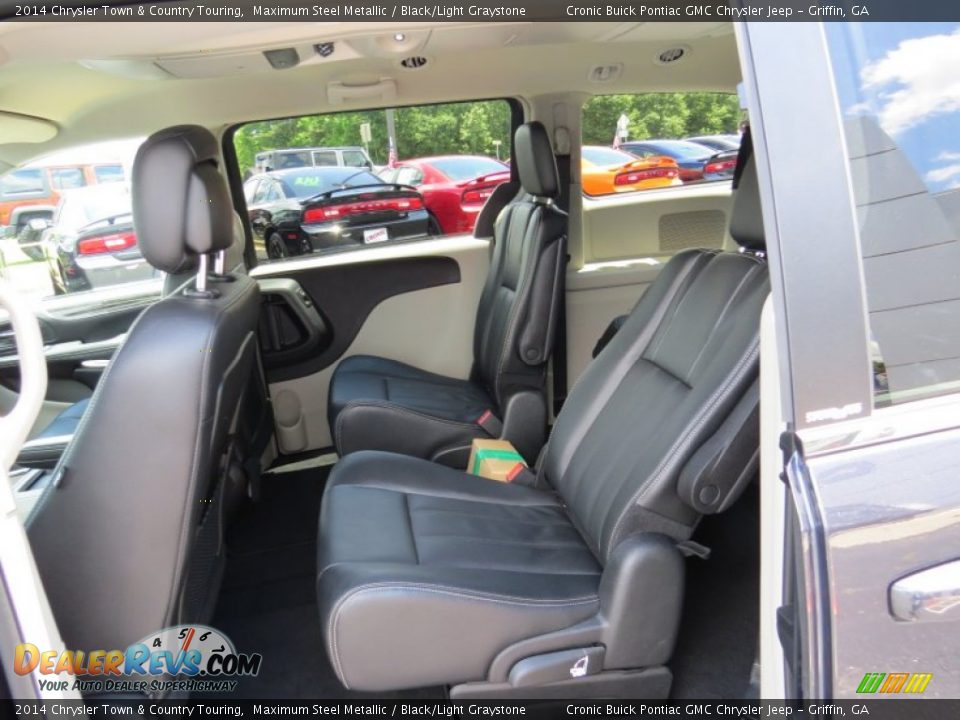 2014 Chrysler Town & Country Touring Maximum Steel Metallic / Black/Light Graystone Photo #12