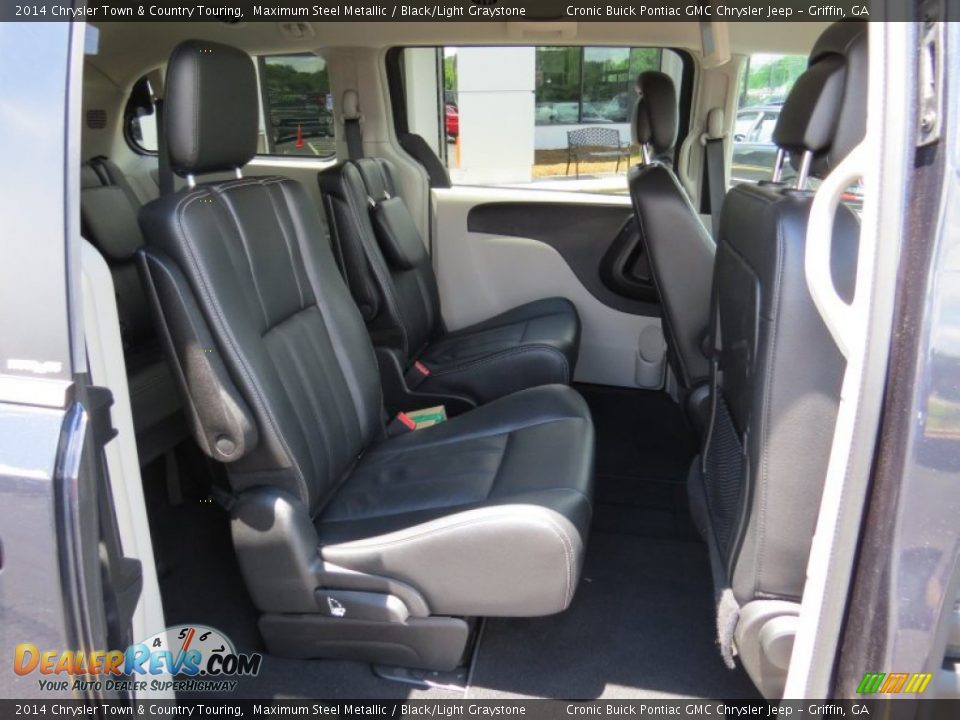 2014 Chrysler Town & Country Touring Maximum Steel Metallic / Black/Light Graystone Photo #17
