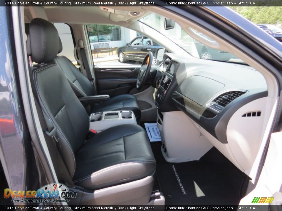 2014 Chrysler Town & Country Touring Maximum Steel Metallic / Black/Light Graystone Photo #18