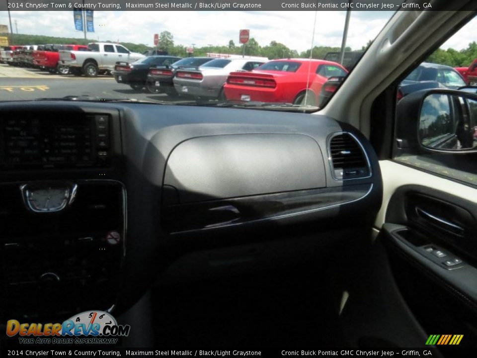 2014 Chrysler Town & Country Touring Maximum Steel Metallic / Black/Light Graystone Photo #19