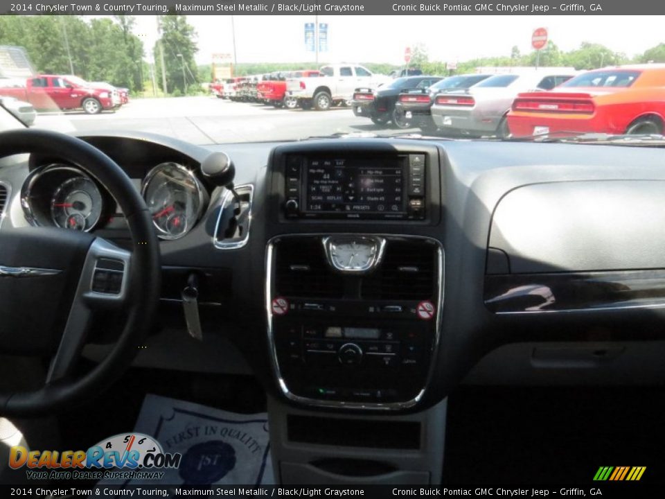 2014 Chrysler Town & Country Touring Maximum Steel Metallic / Black/Light Graystone Photo #20
