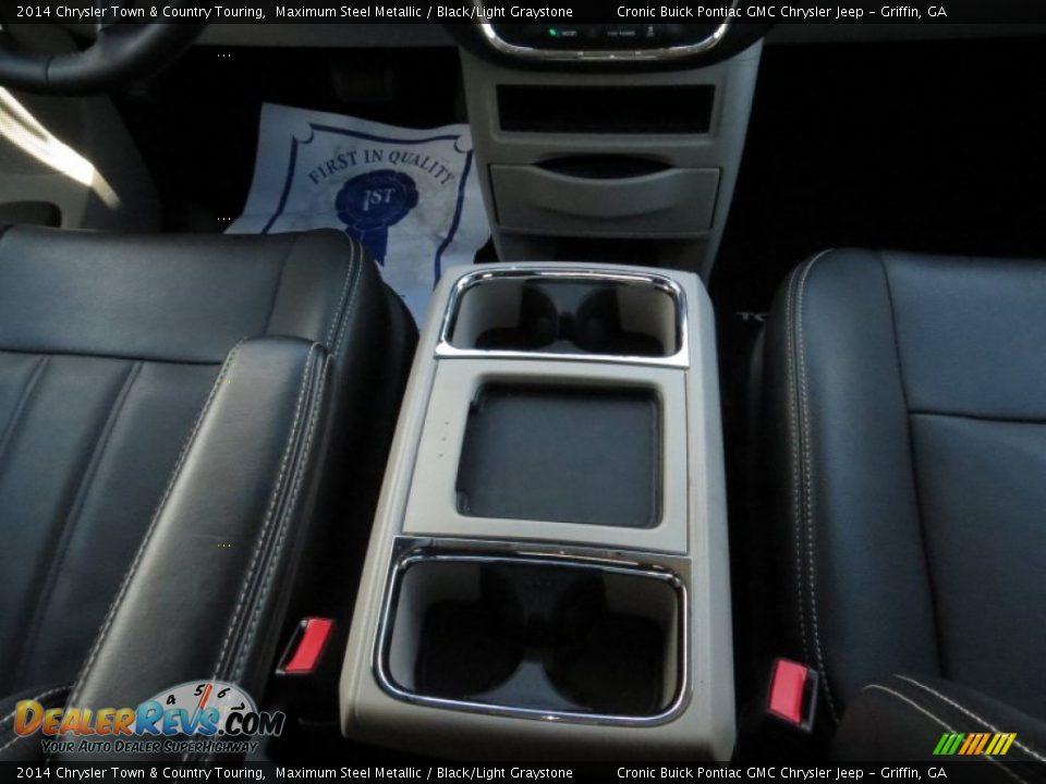 2014 Chrysler Town & Country Touring Maximum Steel Metallic / Black/Light Graystone Photo #21