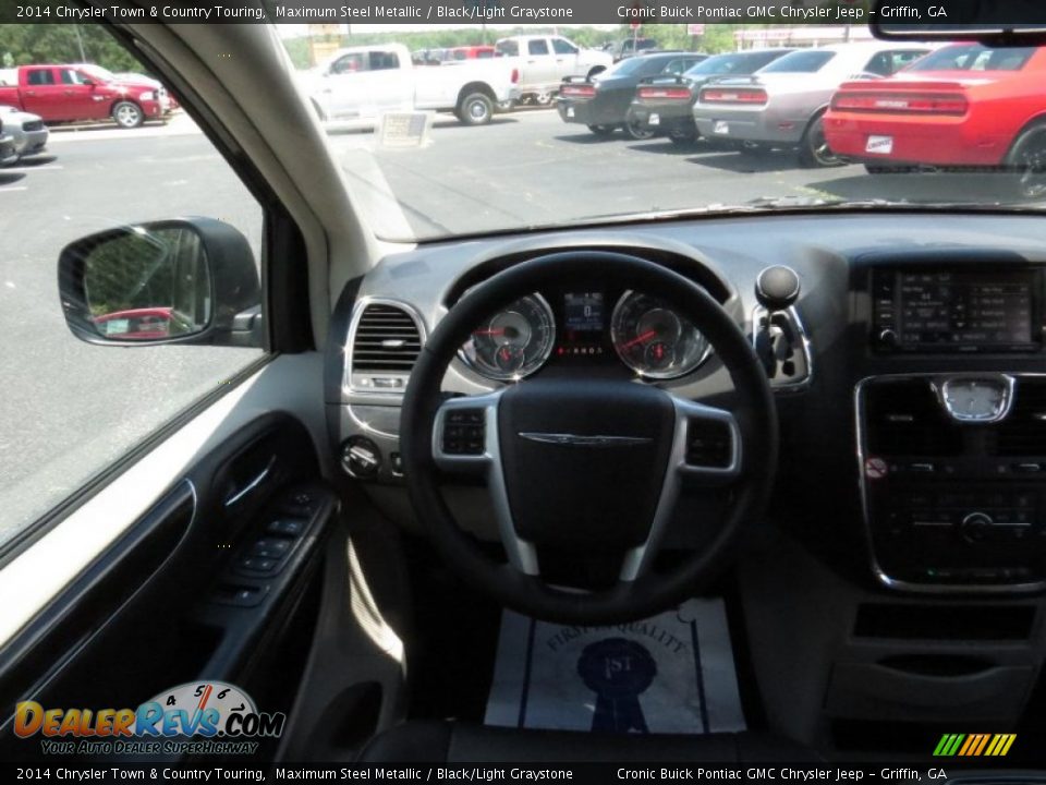 2014 Chrysler Town & Country Touring Maximum Steel Metallic / Black/Light Graystone Photo #22