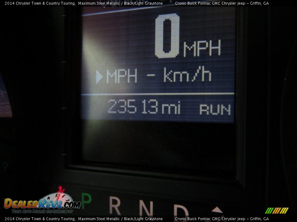 2014 Chrysler Town & Country Touring Maximum Steel Metallic / Black/Light Graystone Photo #24