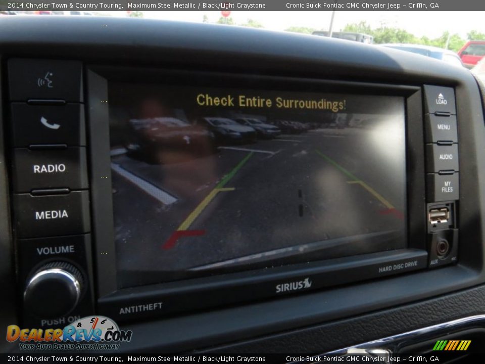 2014 Chrysler Town & Country Touring Maximum Steel Metallic / Black/Light Graystone Photo #26