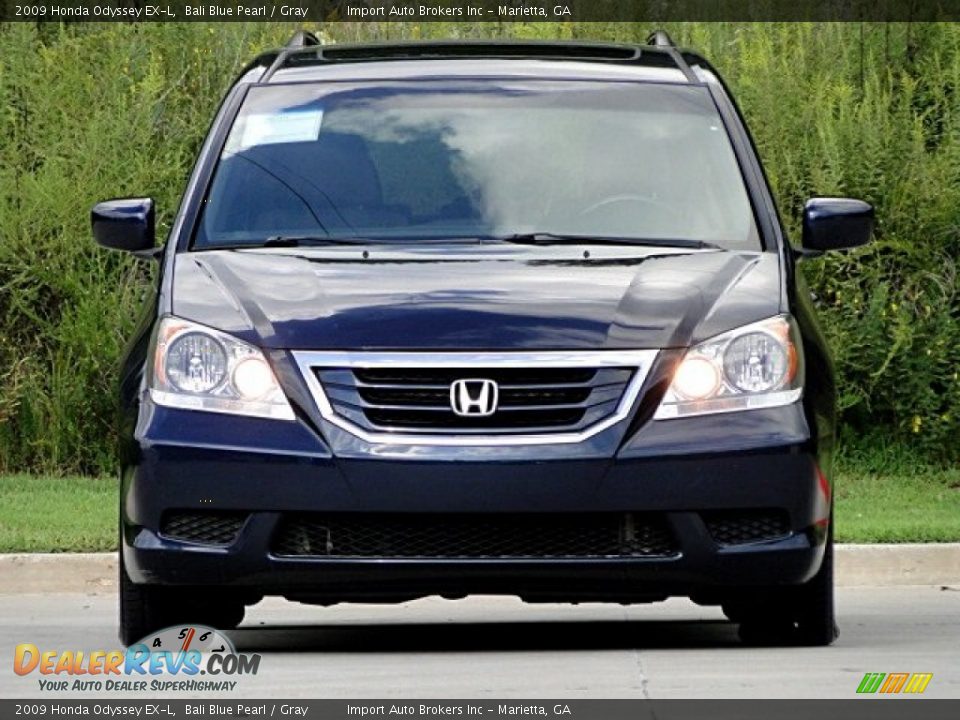2009 Honda Odyssey EX-L Bali Blue Pearl / Gray Photo #6