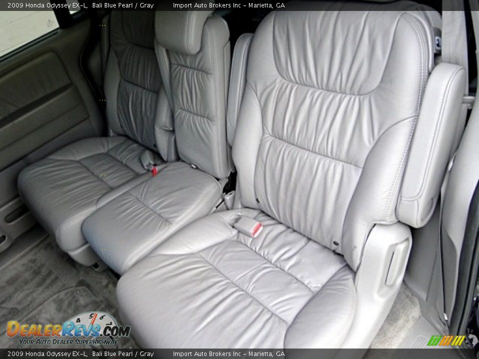 2009 Honda Odyssey EX-L Bali Blue Pearl / Gray Photo #13