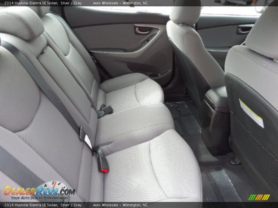 2014 Hyundai Elantra SE Sedan Silver / Gray Photo #14