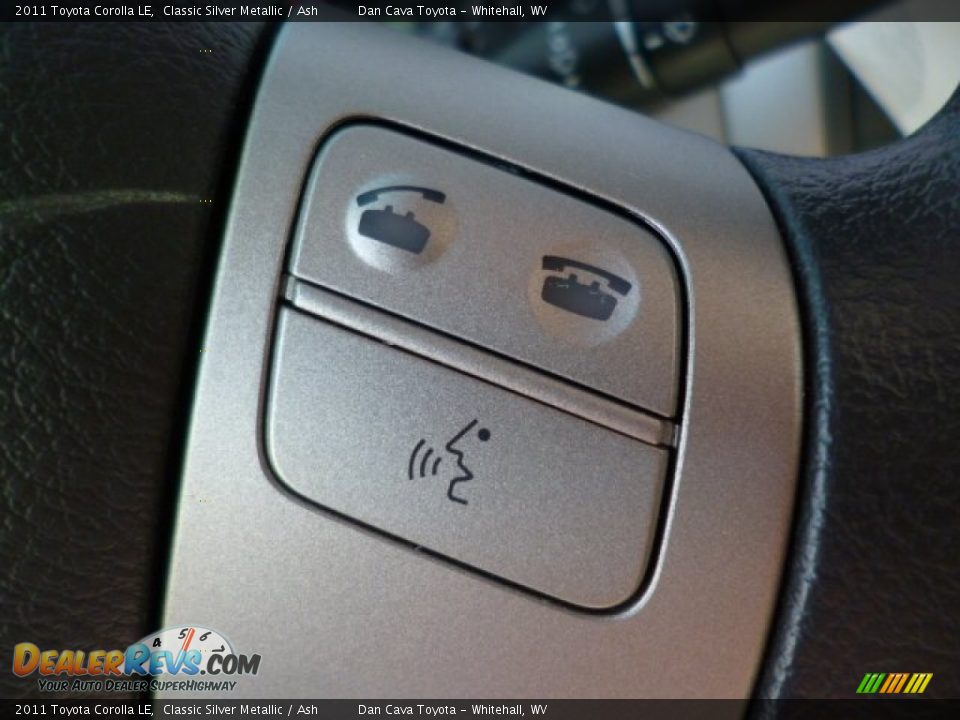 2011 Toyota Corolla LE Classic Silver Metallic / Ash Photo #13