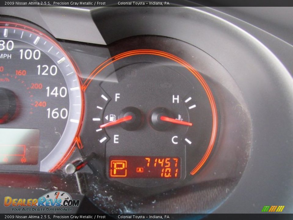 2009 Nissan Altima 2.5 S Precision Gray Metallic / Frost Photo #20