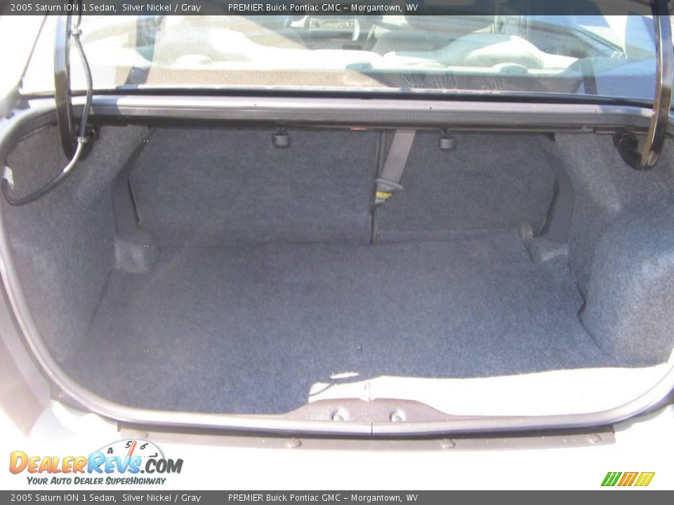2005 Saturn ION 1 Sedan Silver Nickel / Gray Photo #11