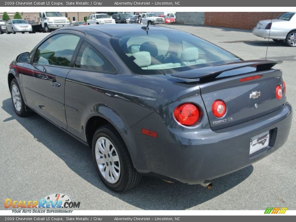2009 Chevrolet Cobalt LS Coupe Slate Metallic / Gray Photo #4