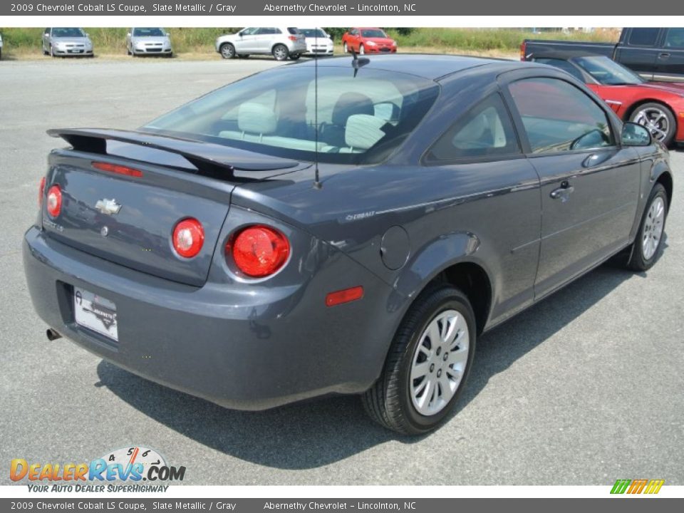 2009 Chevrolet Cobalt LS Coupe Slate Metallic / Gray Photo #5