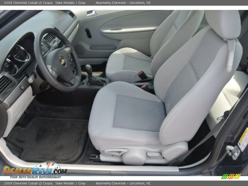 2009 Chevrolet Cobalt LS Coupe Slate Metallic / Gray Photo #8