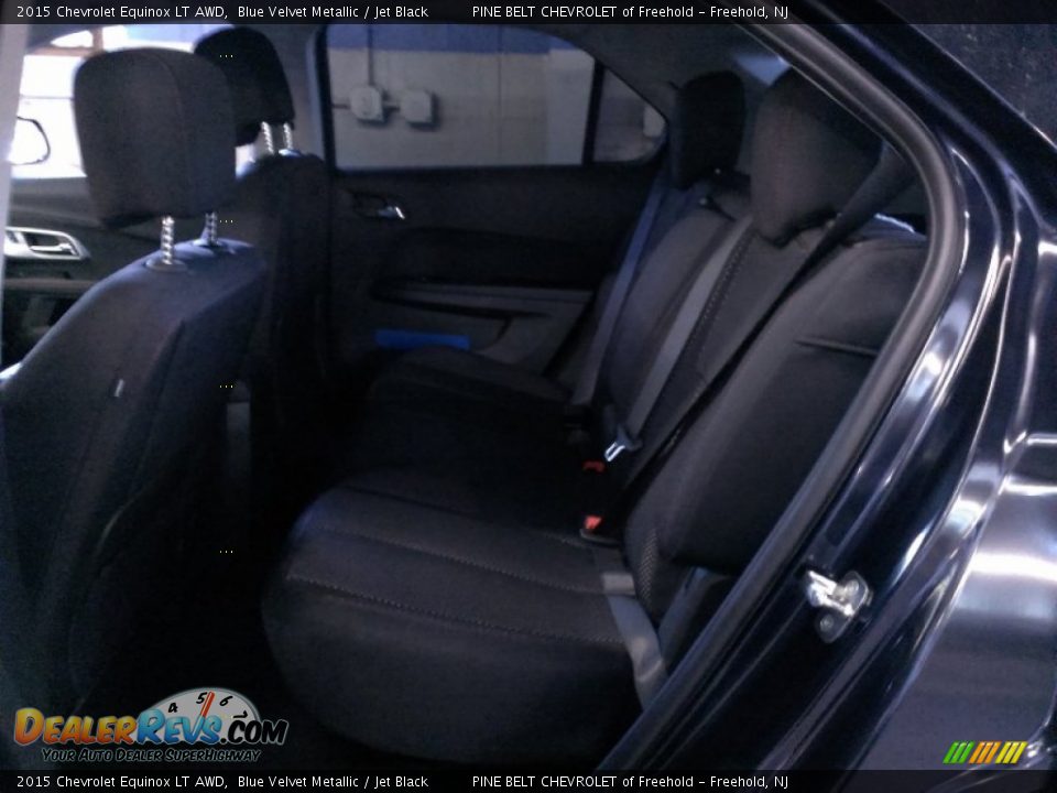 2015 Chevrolet Equinox LT AWD Blue Velvet Metallic / Jet Black Photo #6