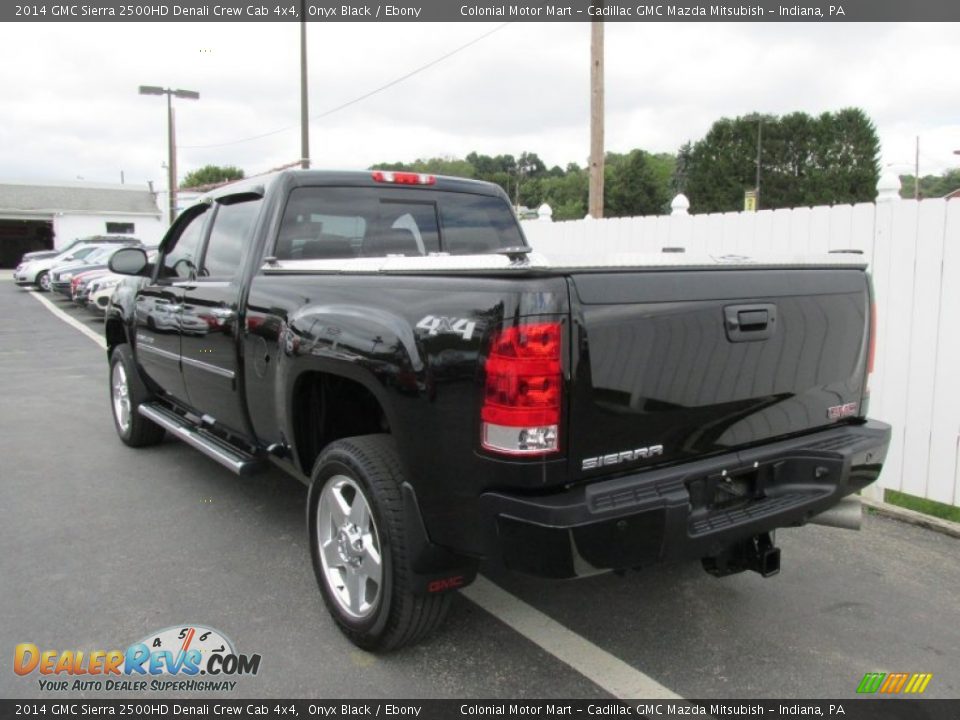 2014 GMC Sierra 2500HD Denali Crew Cab 4x4 Onyx Black / Ebony Photo #4