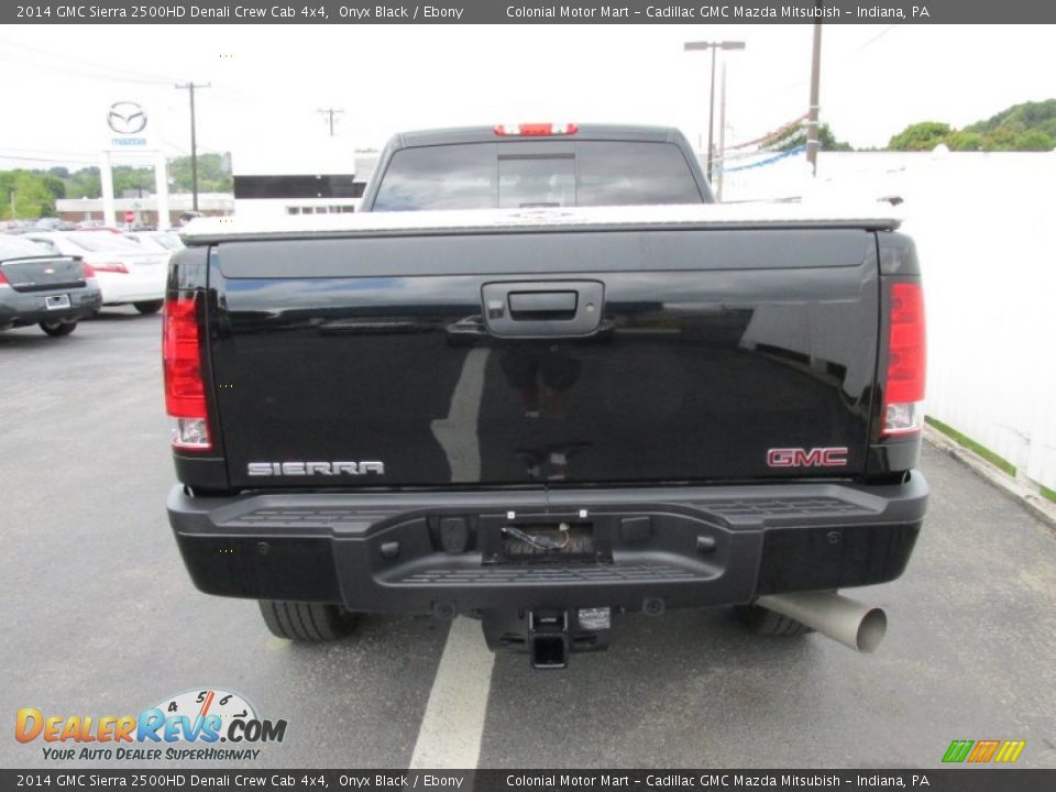 2014 GMC Sierra 2500HD Denali Crew Cab 4x4 Onyx Black / Ebony Photo #5