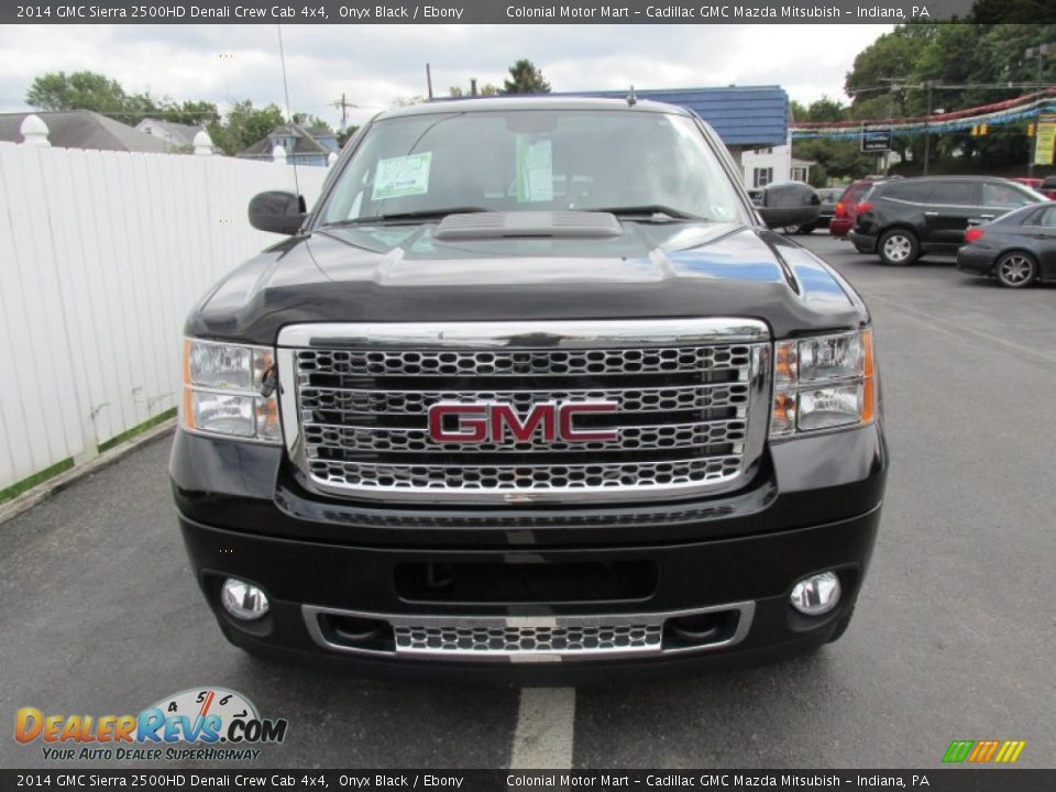 2014 GMC Sierra 2500HD Denali Crew Cab 4x4 Onyx Black / Ebony Photo #9