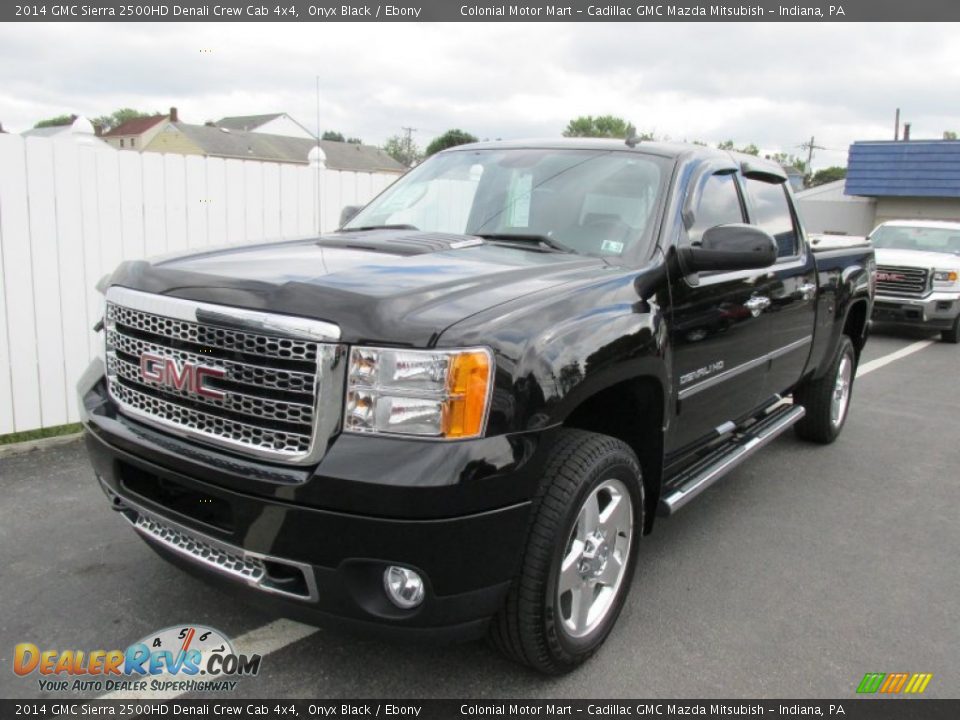 2014 GMC Sierra 2500HD Denali Crew Cab 4x4 Onyx Black / Ebony Photo #10
