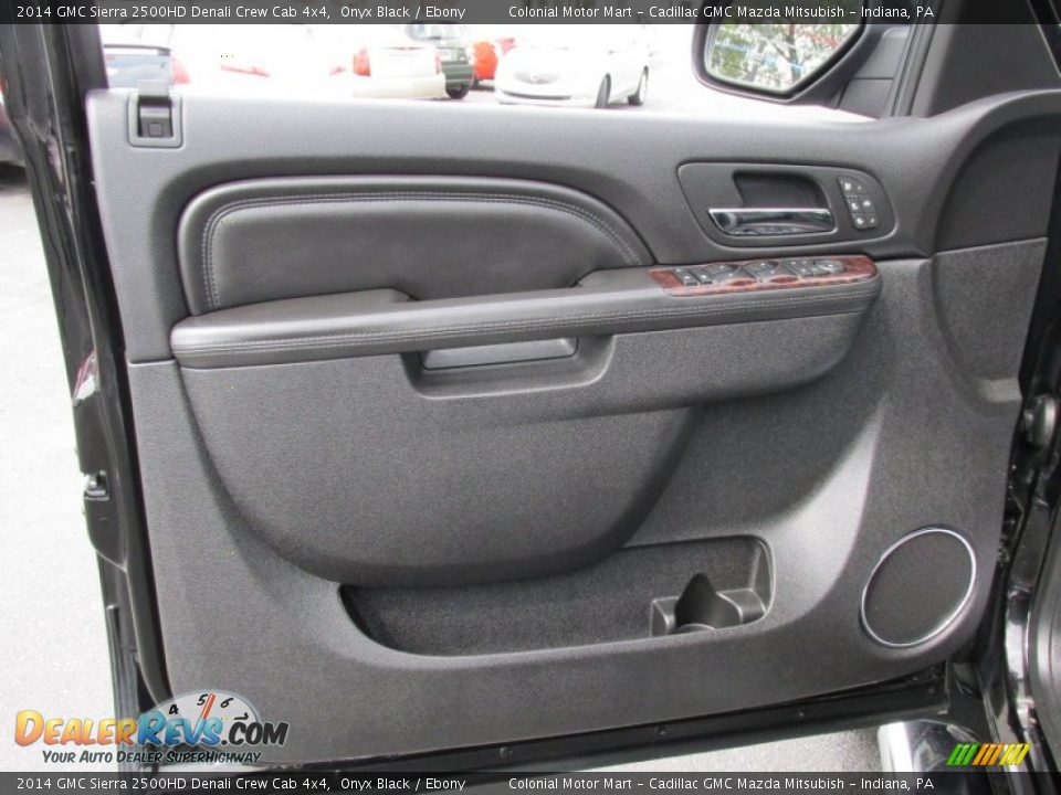 2014 GMC Sierra 2500HD Denali Crew Cab 4x4 Onyx Black / Ebony Photo #12