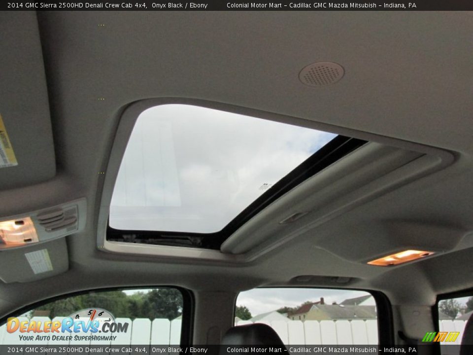 2014 GMC Sierra 2500HD Denali Crew Cab 4x4 Onyx Black / Ebony Photo #13
