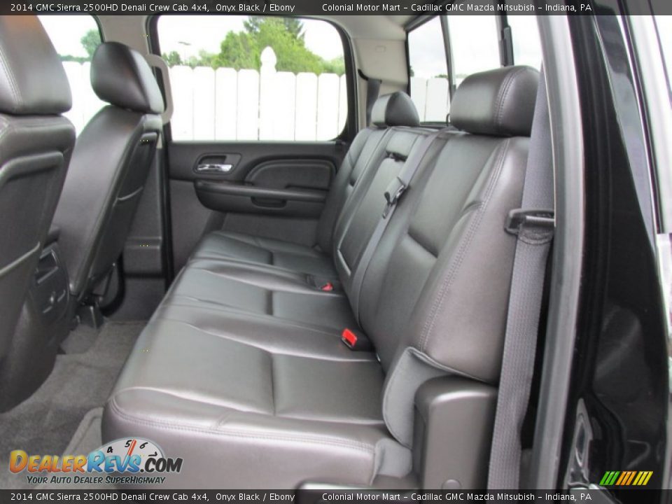 2014 GMC Sierra 2500HD Denali Crew Cab 4x4 Onyx Black / Ebony Photo #15