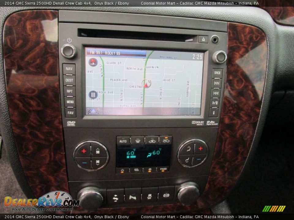 2014 GMC Sierra 2500HD Denali Crew Cab 4x4 Onyx Black / Ebony Photo #18