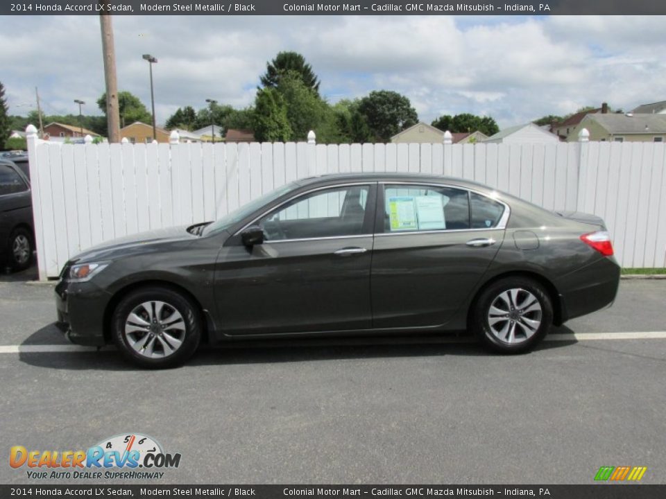 2014 Honda Accord LX Sedan Modern Steel Metallic / Black Photo #2