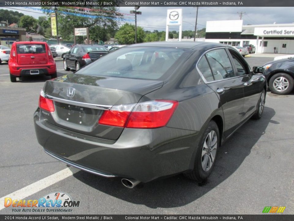 2014 Honda Accord LX Sedan Modern Steel Metallic / Black Photo #6