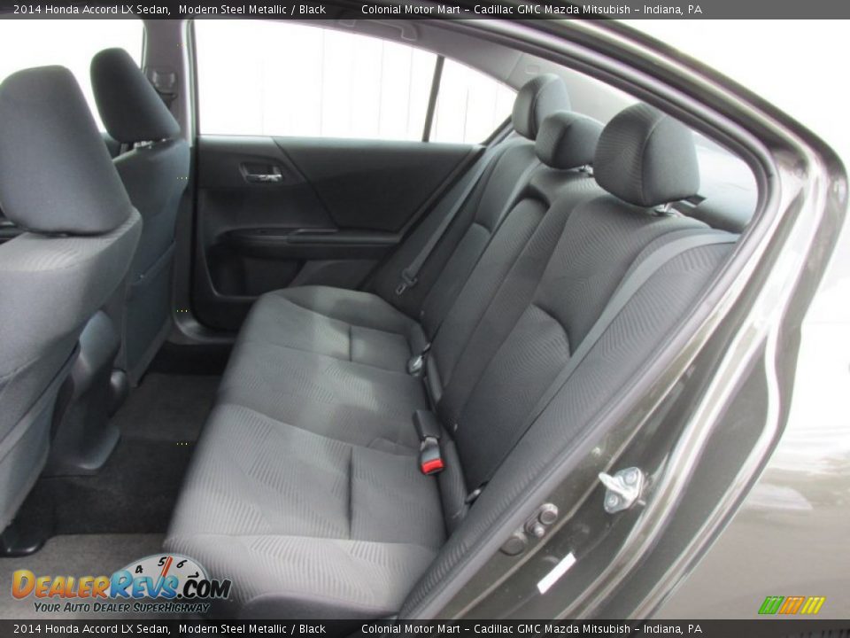2014 Honda Accord LX Sedan Modern Steel Metallic / Black Photo #13